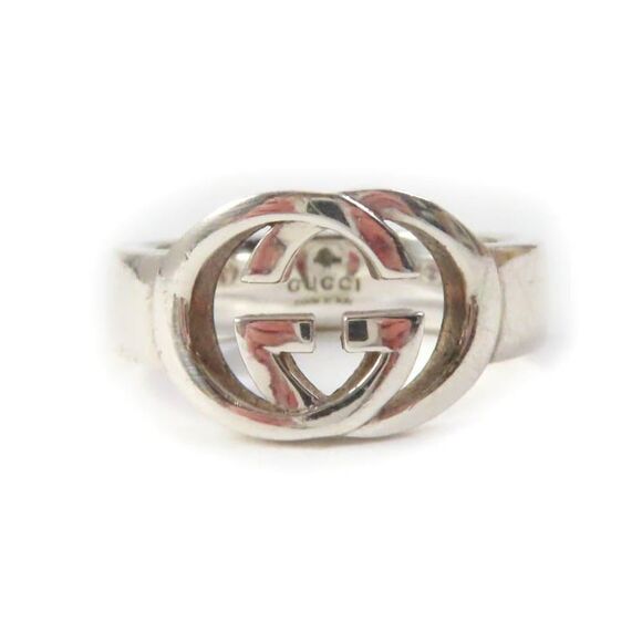 GUCCI Silver Interlocking G Ring - Picture 6 of 6